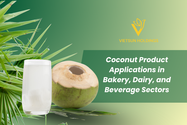 Coconut Product Applications in Bakery, Dairy, and Beverage Sectors